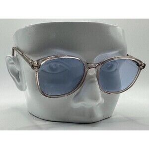 NEW Vintage Eyeglasses | Non RX | Nerdy Style | Narrow Fit | Blue Crystal | #863